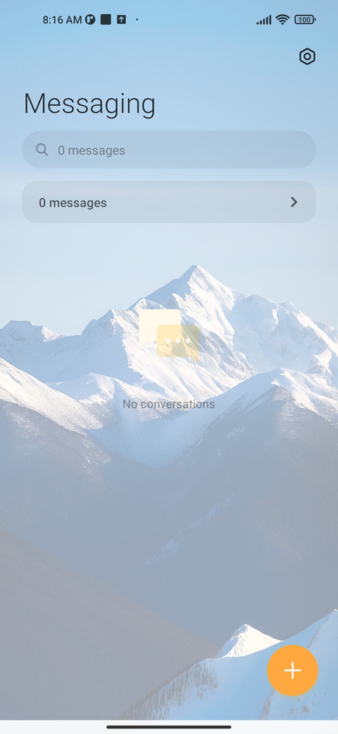 Mountain range screenshot