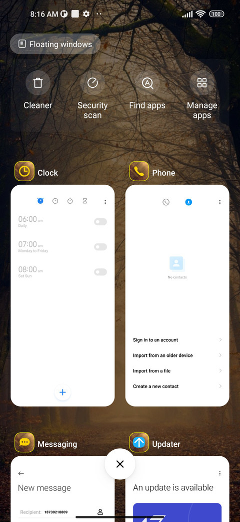 wood night screenshot