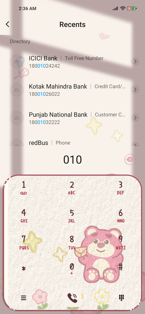 Berry light bear screenshot