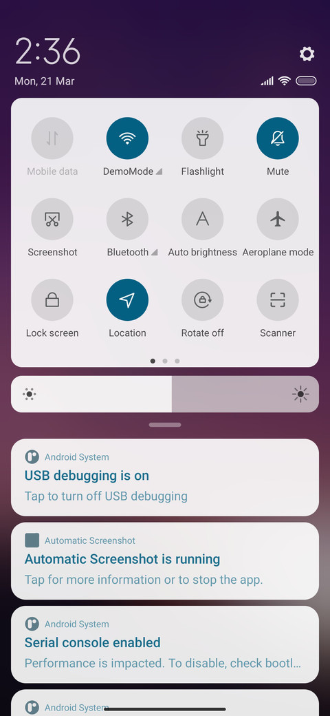 Universe screenshot