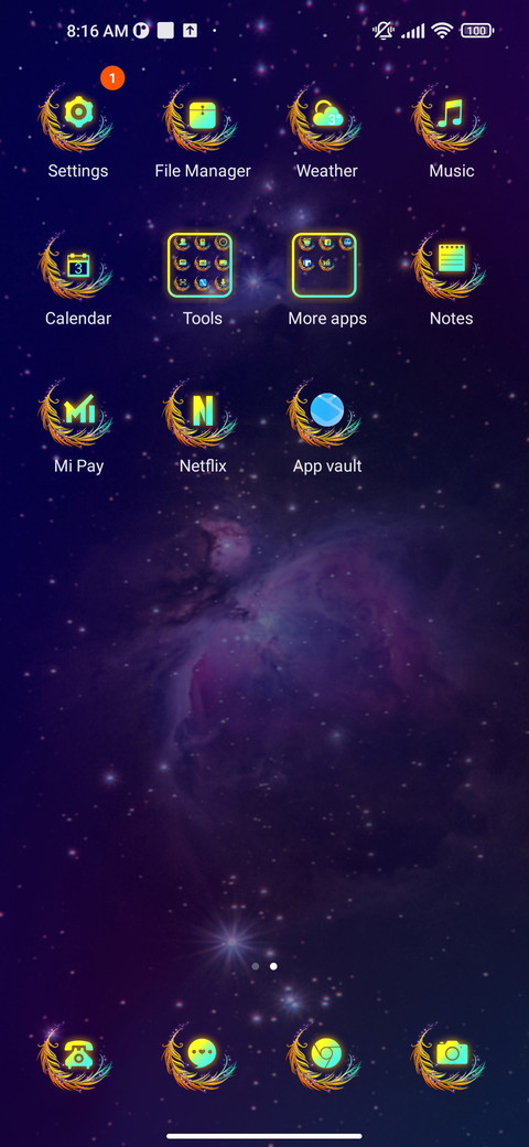 Golden Peacock screenshot