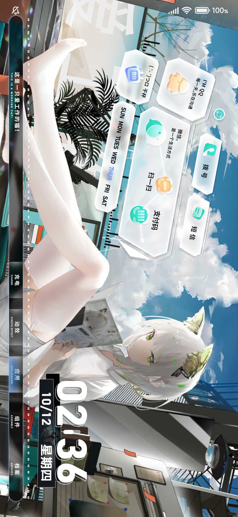 爱工作的猫 screenshot