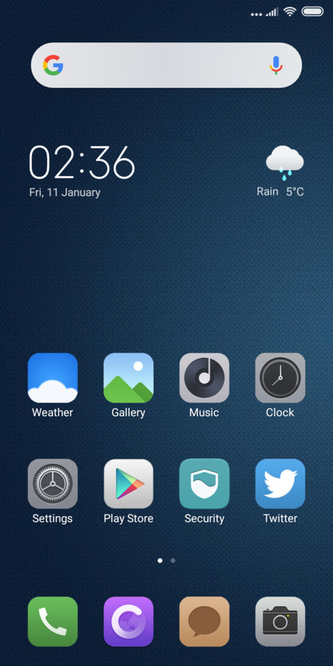 Blue_V10 screenshot