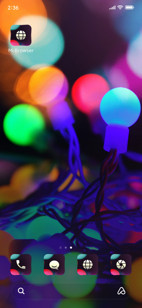 Vibrant screenshot