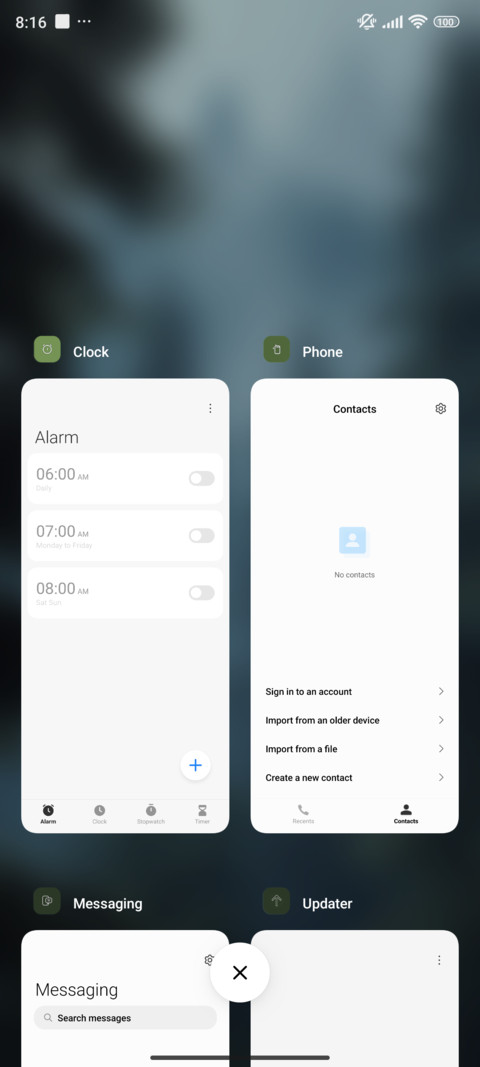 Forest OS screenshot