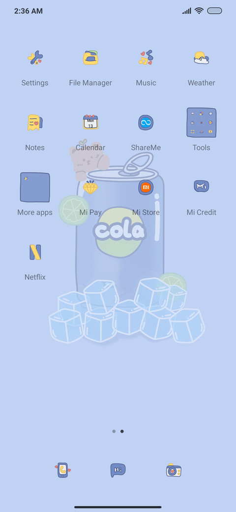 Filling soda screenshot