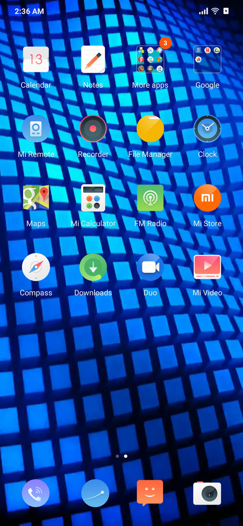 Dark Blue Powerful screenshot