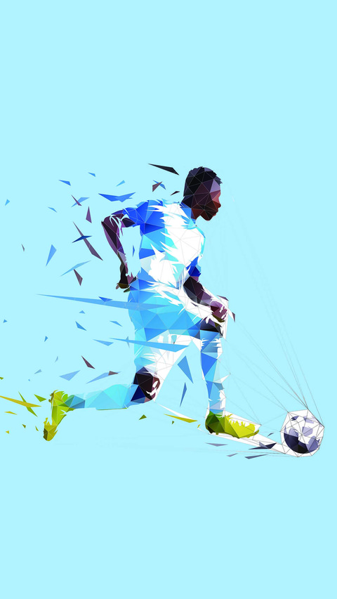 Concept of soccer ball, sport games, football match screenshot