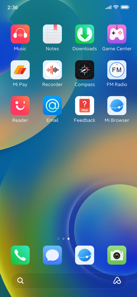 OS Still Blue screenshot