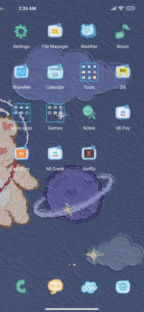 Space travel bears screenshot