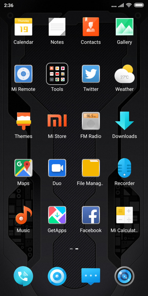 Mi9 TE Explorer Edition screenshot