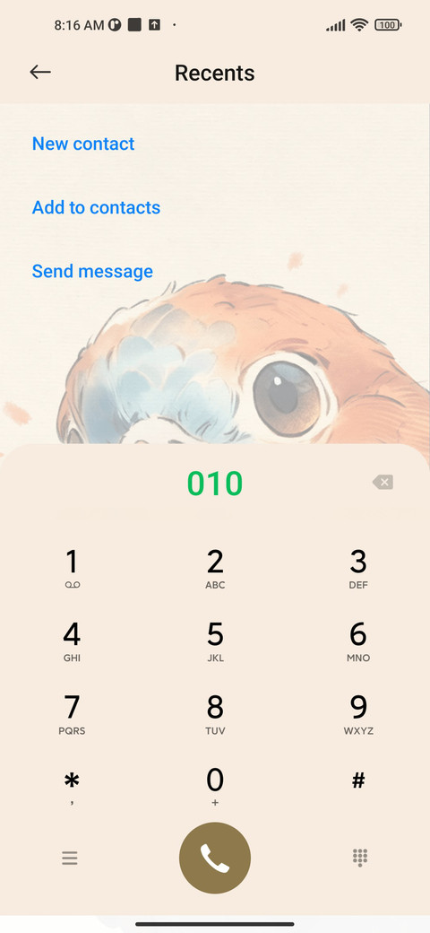 Cute+Parrot screenshot