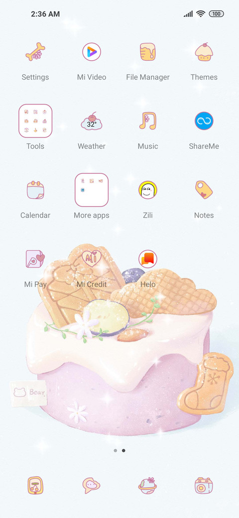 dessert cake screenshot