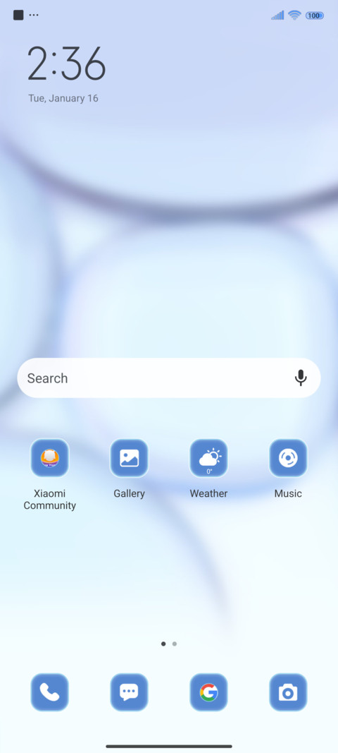 3D dynamic crystal screenshot