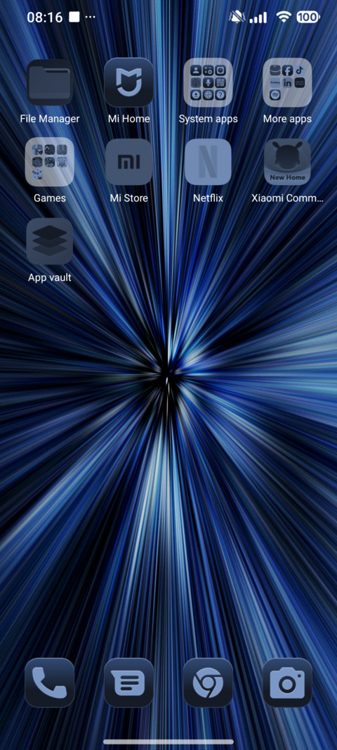 Pure Blue screenshot