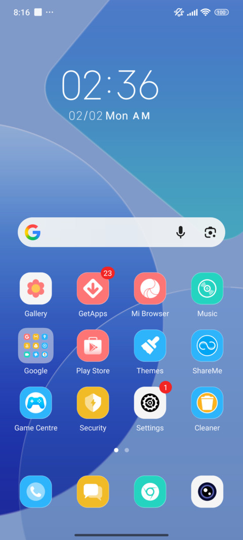 Cyan Glass screenshot