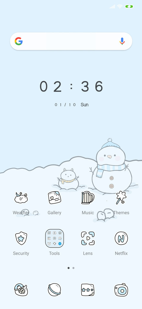 Snowman screenshot