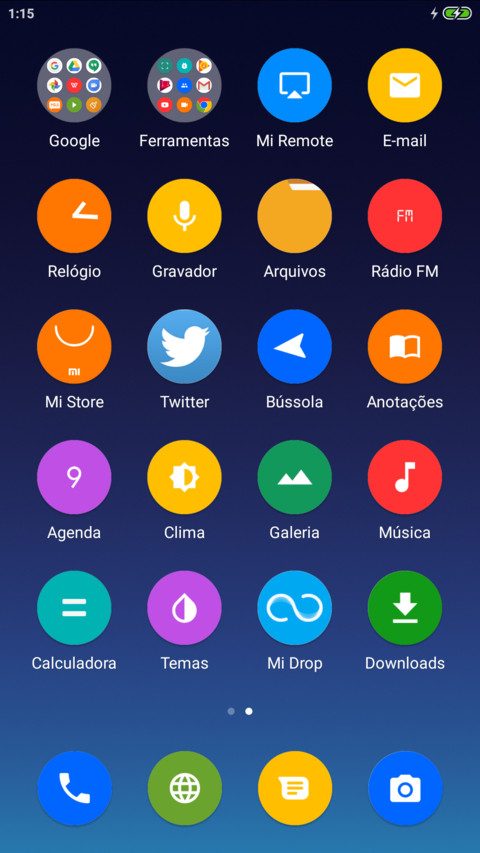 Concept P screenshot