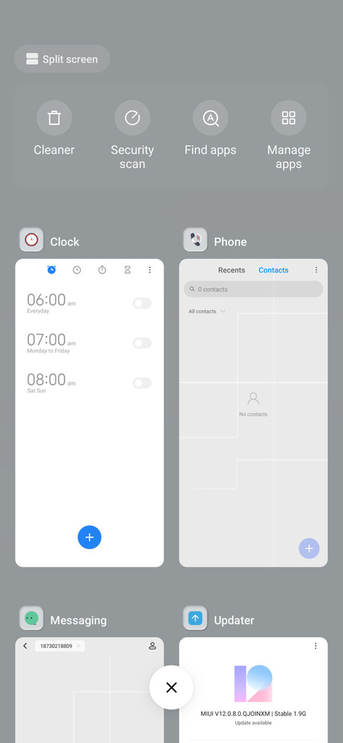 glass cover screenshot