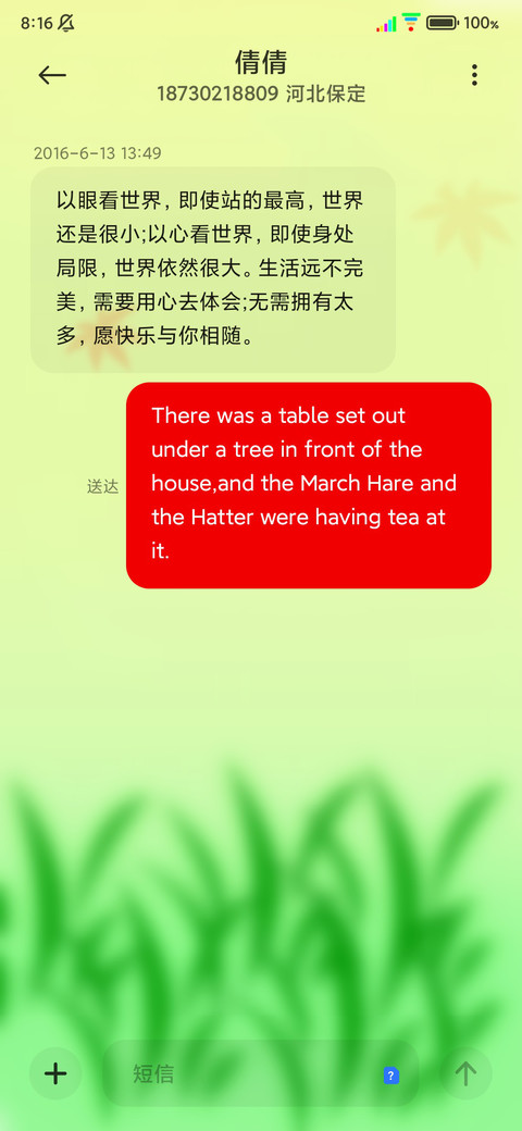 护眼枫叶 screenshot