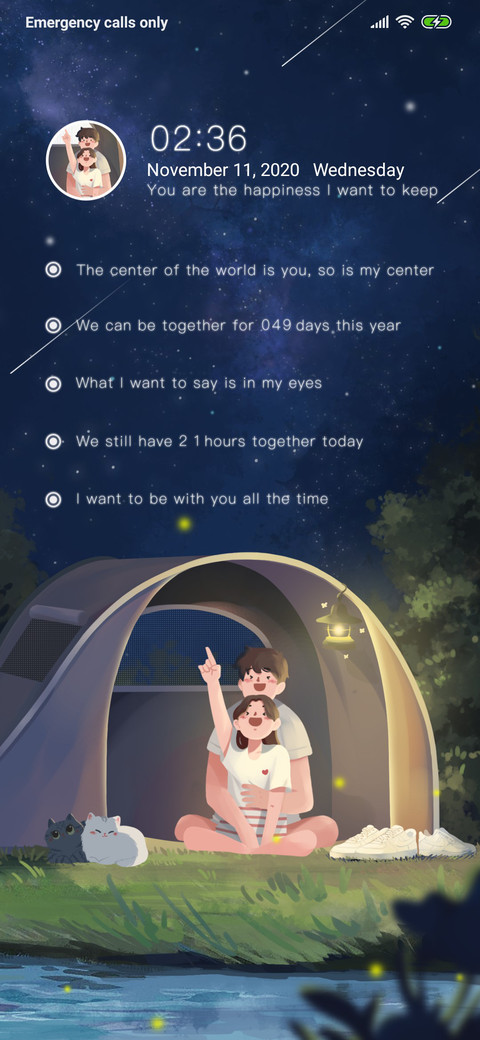 Camping Couple screenshot