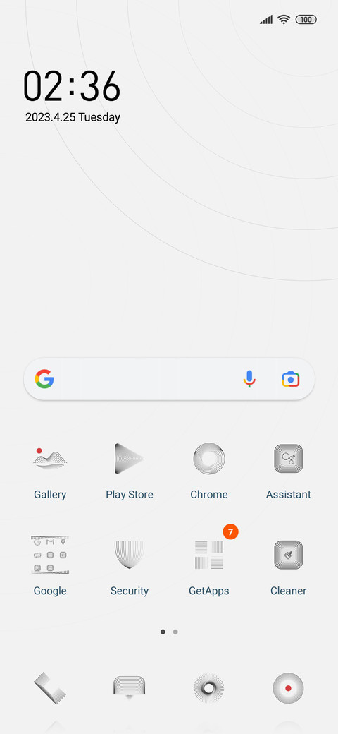 Line series screenshot