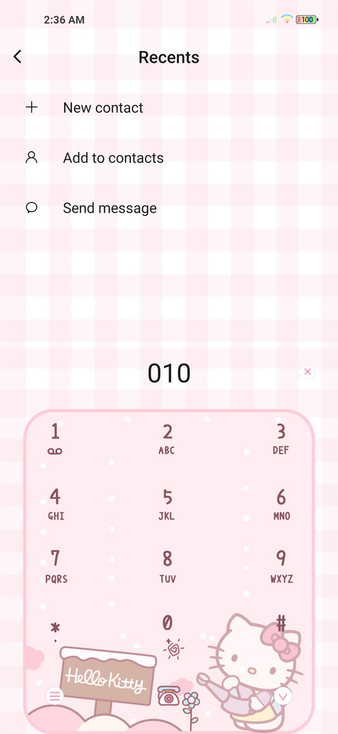 Hello Kitty love screenshot