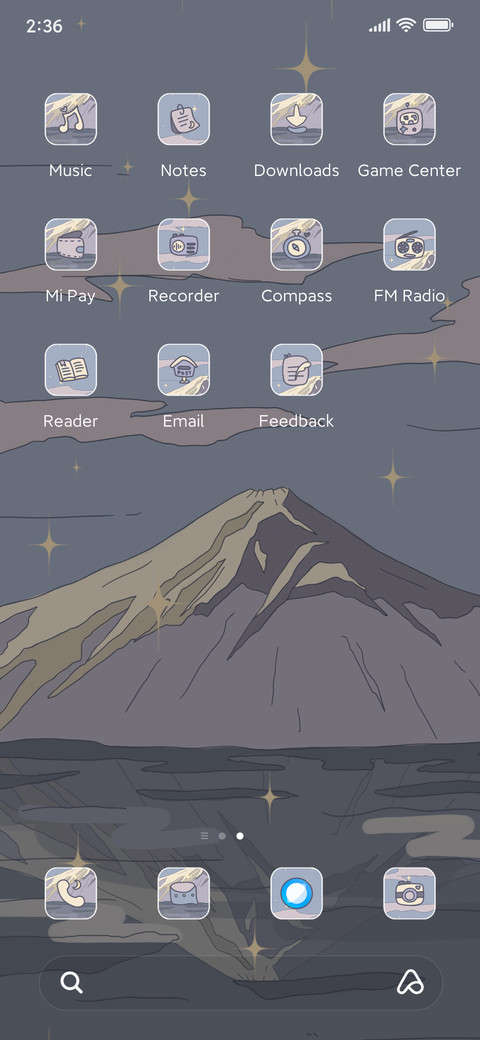 starry night screenshot