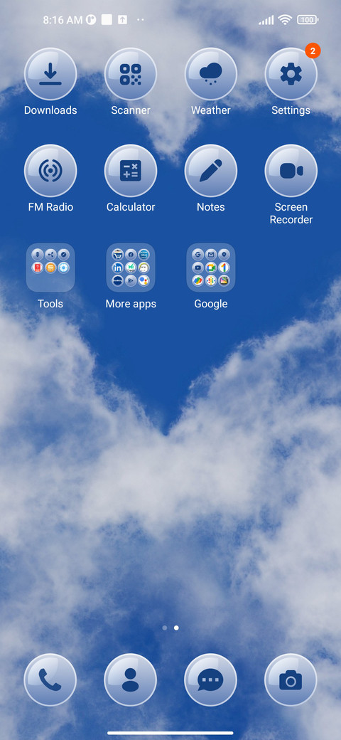 Heart Clouds screenshot