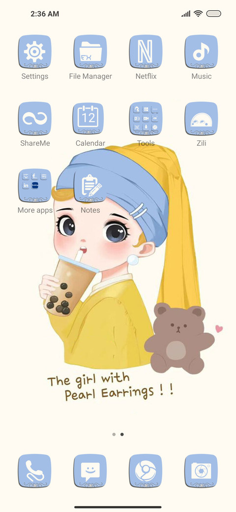 With PearL Earring screenshot