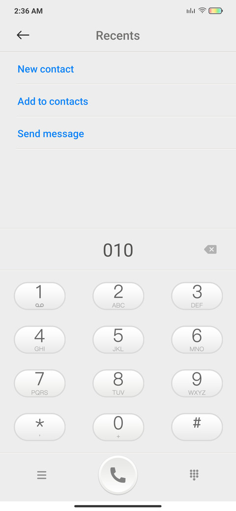 ios style screenshot