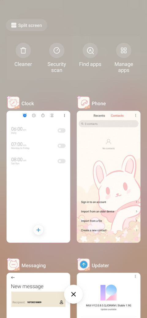 Rabbit Pink Garden screenshot