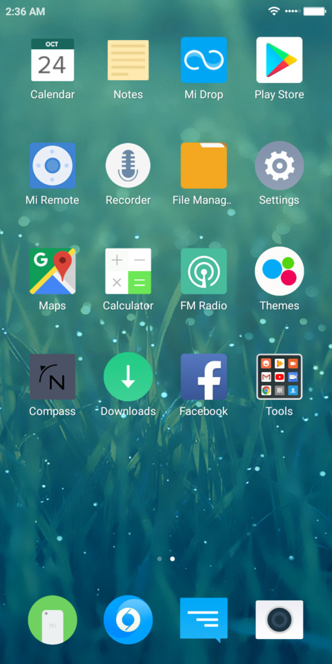 Natural screenshot