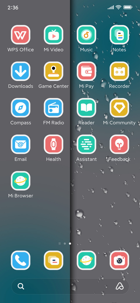 Rain Drops Leisure screenshot