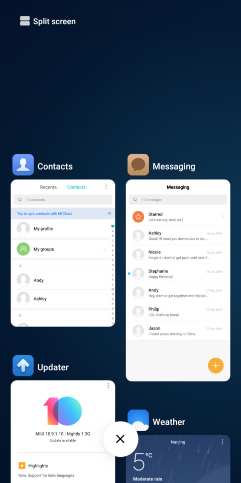 Blue_V10 screenshot
