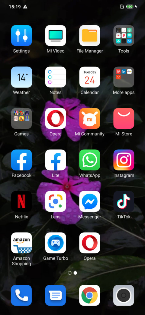 Global UI screenshot