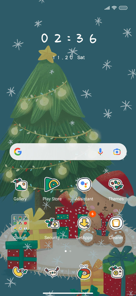 Christmas screenshot