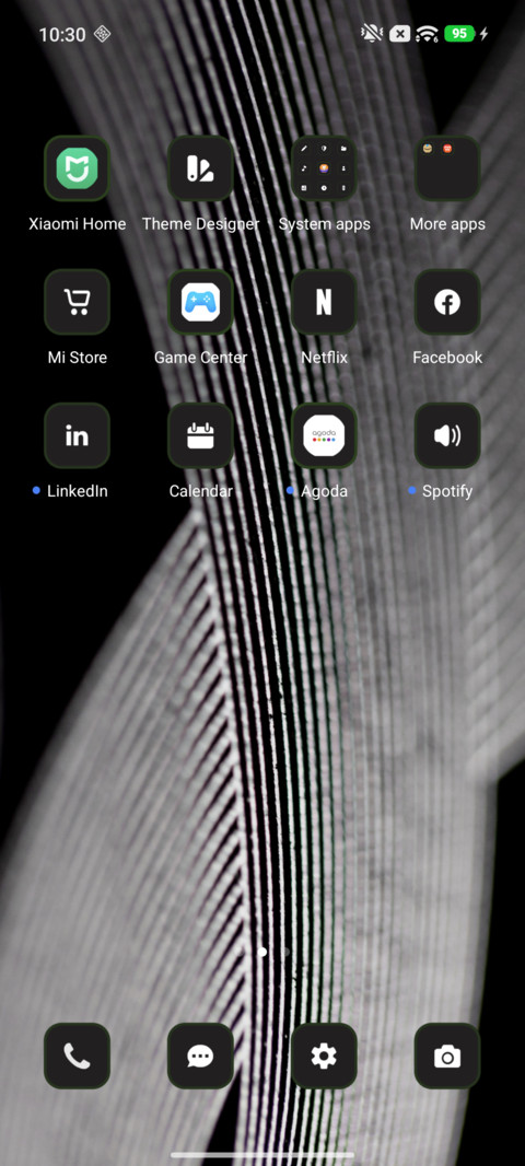 Curves Background screenshot