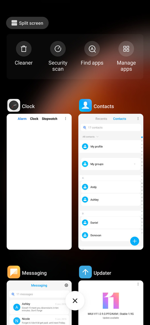 MeUi 12 screenshot