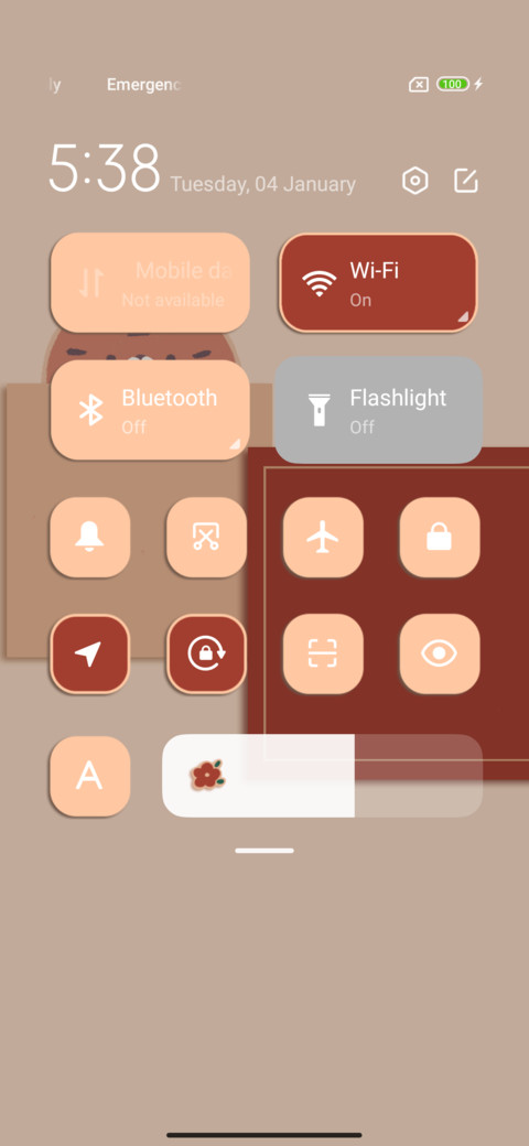 New year sticker screenshot