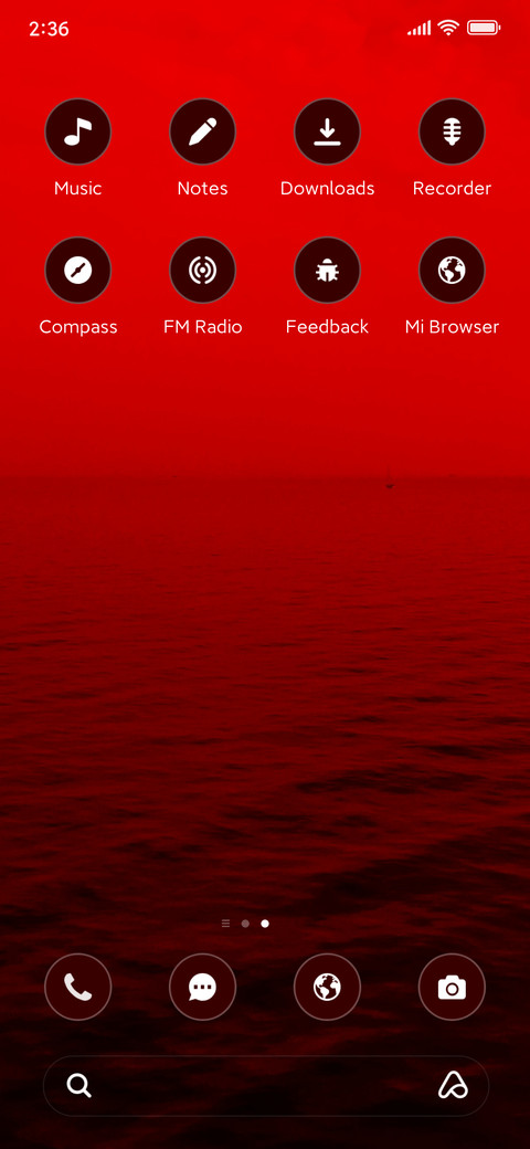 Gradient screenshot