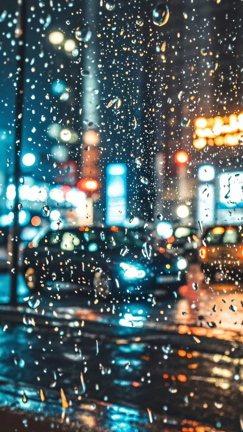 氛围感玻璃雨滴-锐景创意 screenshot