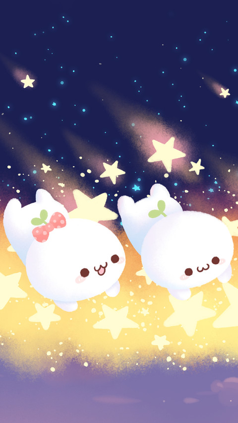 长草颜团子插画-锐景创意 screenshot