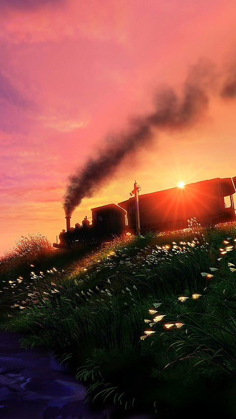 夕阳西下暮色临 screenshot