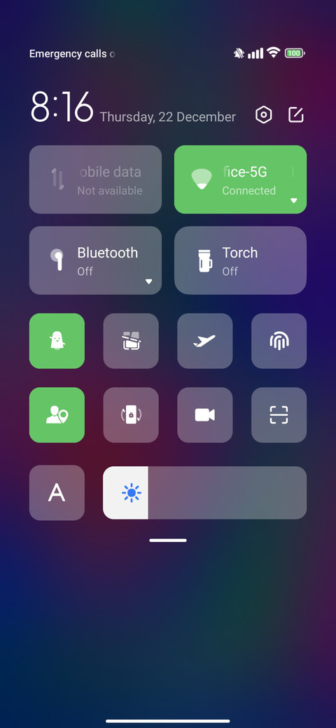 Color UI screenshot
