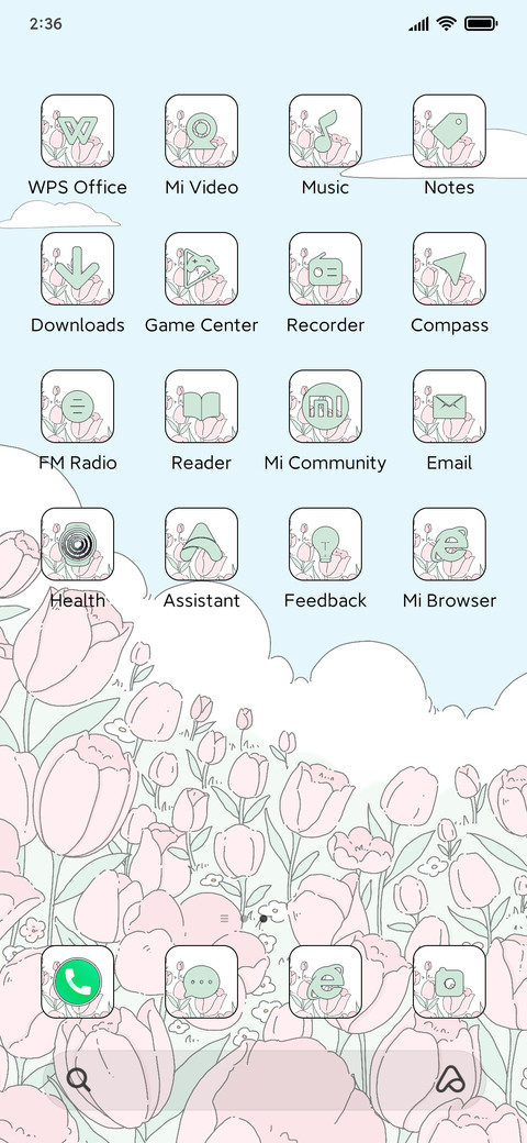 Cloud Flower Field screenshot
