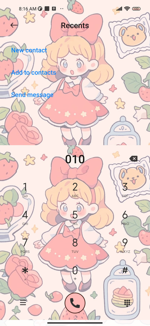 Strawberry girl screenshot