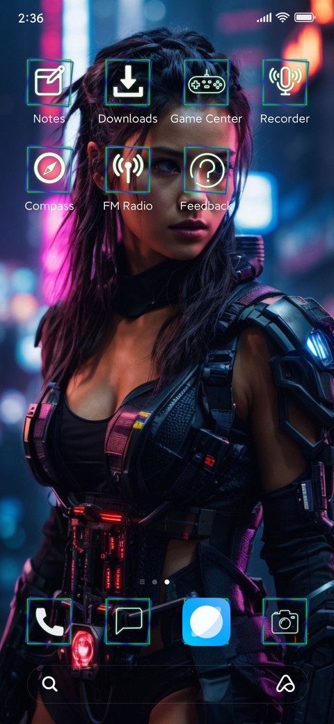 Cyberpunk rebelion screenshot
