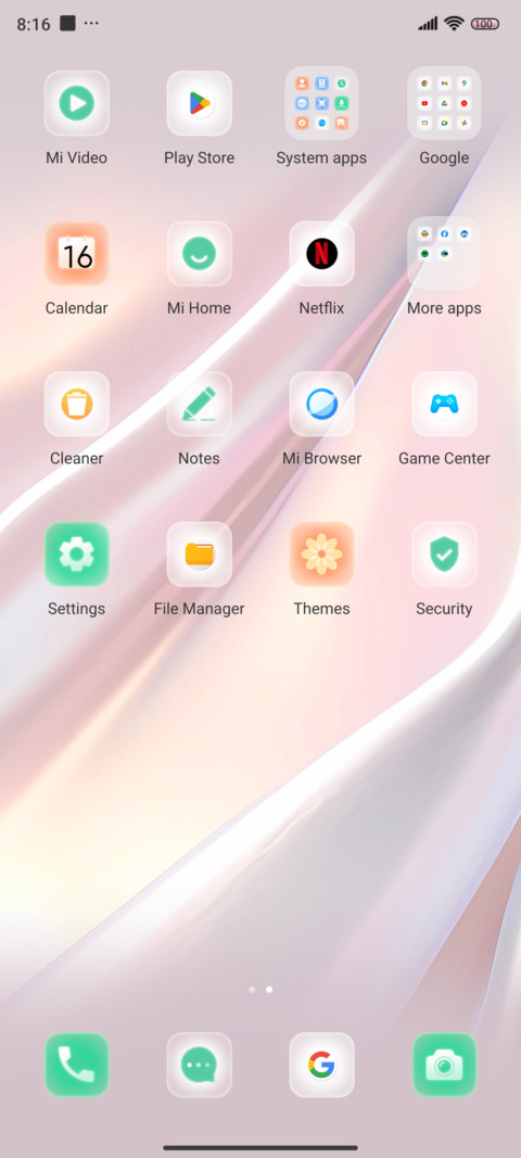 Simple Halo Silk screenshot