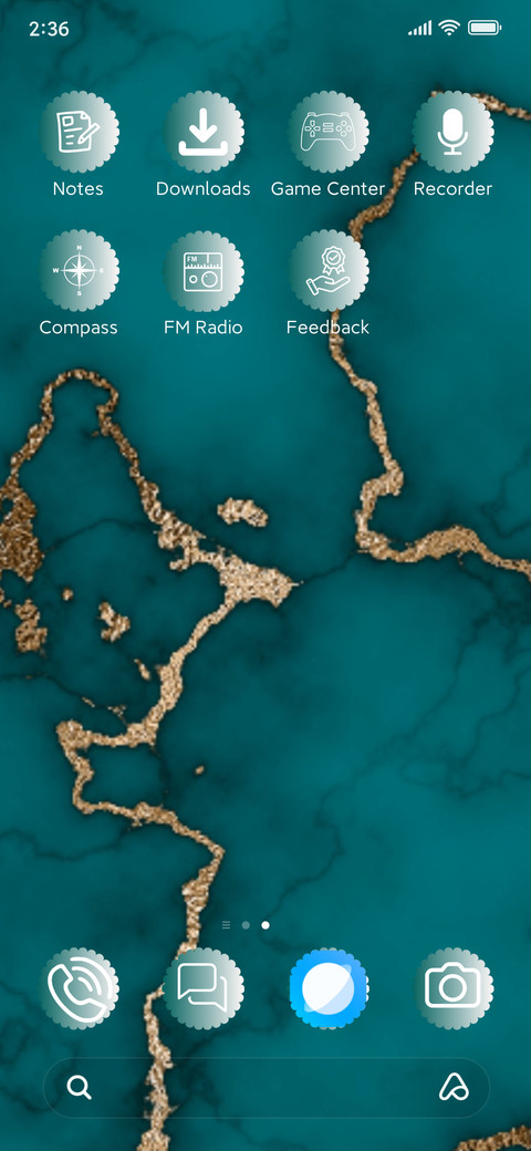 Marble screenshot